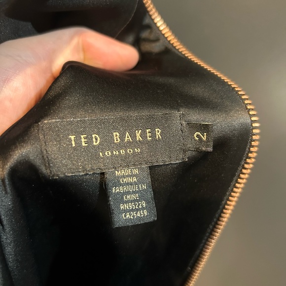 Ted Baker London Black Body-con Midi Dress US Size 6 - Picture 4 of 7